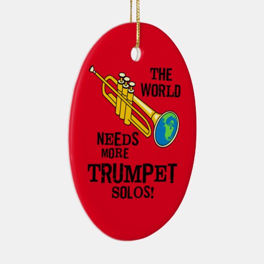 Trompet Solos Keramisch Ornament (Rechts)