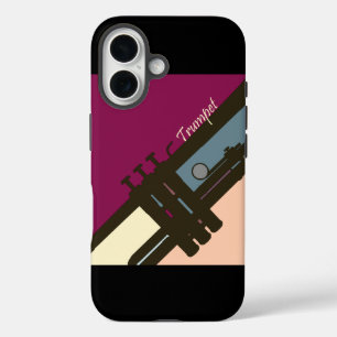 Trompet speler iPhone Case