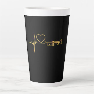Trompet - Trompet Heartbeat Gift Latte Mok