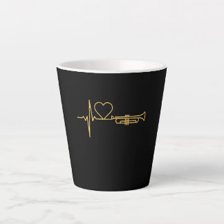 Trompet - Trompet Heartbeat Gift Latte Mok