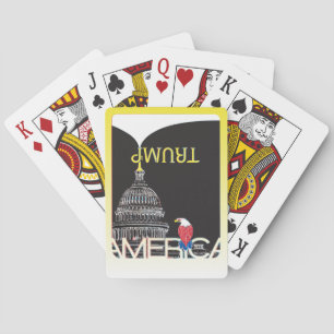 TROMPET van Trump & Capitool Pokerkaarten