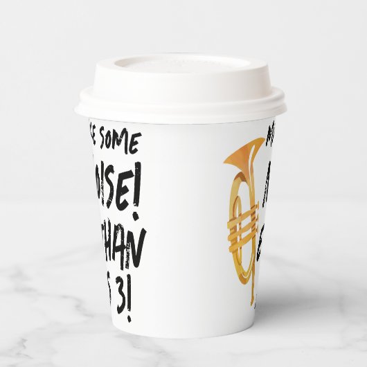 Trompet Verjaardag Party Papieren Cups - Muziek Ve Papieren Bekers (Links)