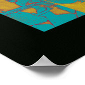 trompetdruk voor muren poster (Hoek)