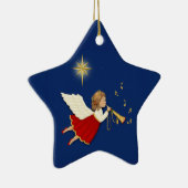 trompetengel keramisch ornament (Rechts)