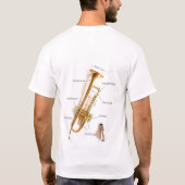 Trompeter T-shirt (Achterkant)