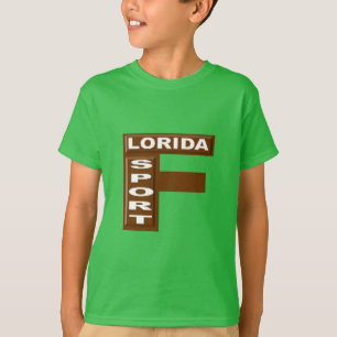 Trompetgroen shirt Kinderen CHOCOLAT FLORIDA SPORT