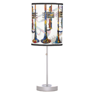 Trompetlamp Kleurrijke Trompetten Muziek Art Lamp