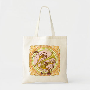 Trompetritme tote bag
