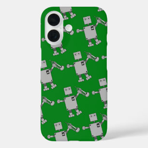 trompetrobot iPhone 16 hoesje
