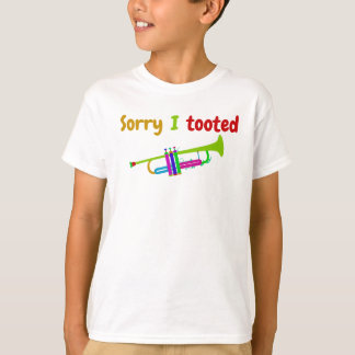 Trompette colorée amusante T-shirt