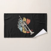 Trompette Vintage (Serviette à main)
