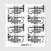 Trompetten Sticker (Vel)