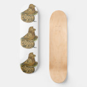 trompetterduif amandel skateboard (Voorkant)