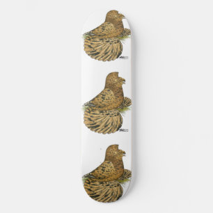 trompetterduif amandel skateboard