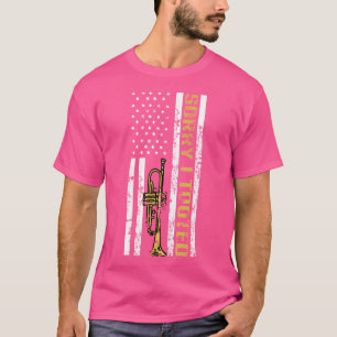 Trompettist Amerikaanse vlag - Sorry dat ik heb ge T-shirt