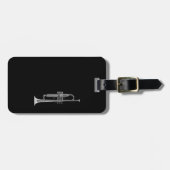 Trompettist Bagagelabel (Voorkant horizontaal)