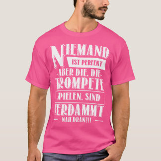 Trompettist Muzikant Trompet Instrument Trompet T-shirt
