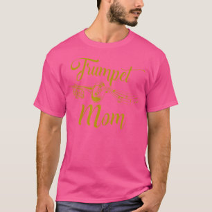 Trompettiste moeder moeder trompet moeder t-shirt