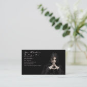 Trompeur - Carte de visite (Debout devant)