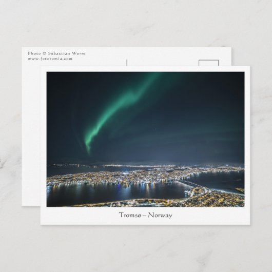 Tromso Briefkaart (Voorkant / Achterkant)