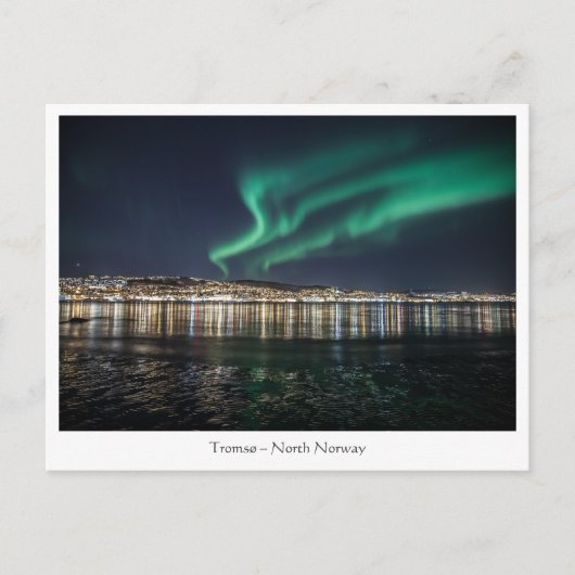 Tromso Noorwegen Briefkaart (Voorkant)