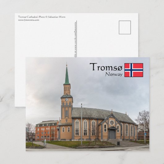Tromso Noorwegen Briefkaart (Voorkant / Achterkant)