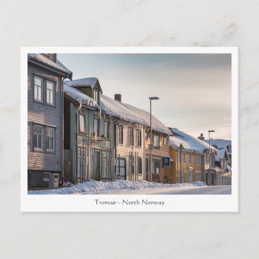 Tromso Noorwegen Briefkaart (Voorkant)