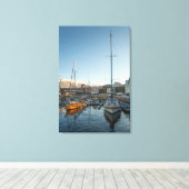 Tromso Noorwegen Canvas Afdruk (Insitu (Houten vloer))