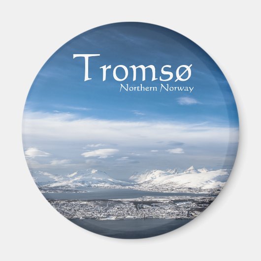 Tromso Noorwegen Magneet (Voorkant)