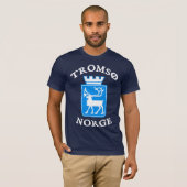 Tromsø, Noorwegen (Norge) T-shirt (Voorkant volledig)