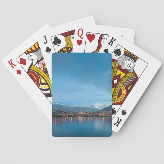 Tromso Noorwegen Pokerkaarten (Achterkant)