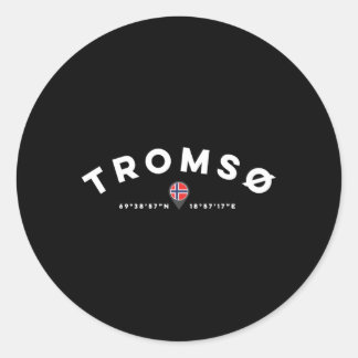 Tromso Noorwegen Ronde Sticker