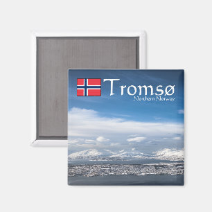 Tromso Noorwegen Souvenir Magneet