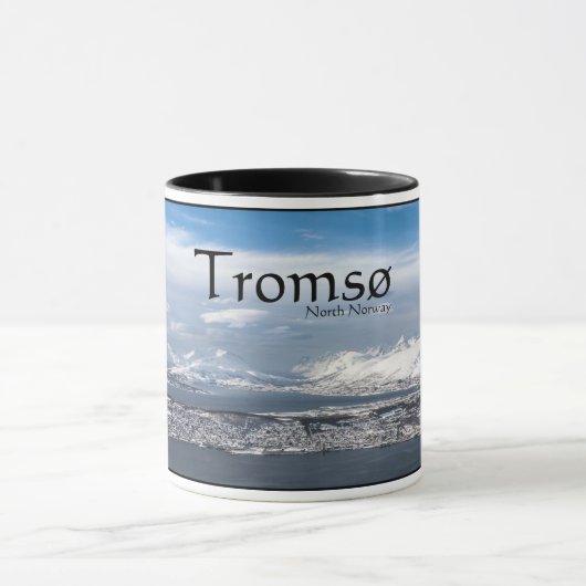 Tromso Norvège Mug (Centre)
