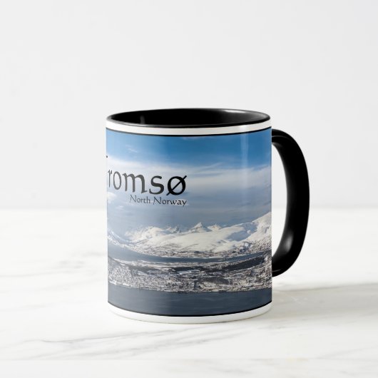 Tromso Norvège Mug (Devant droit)