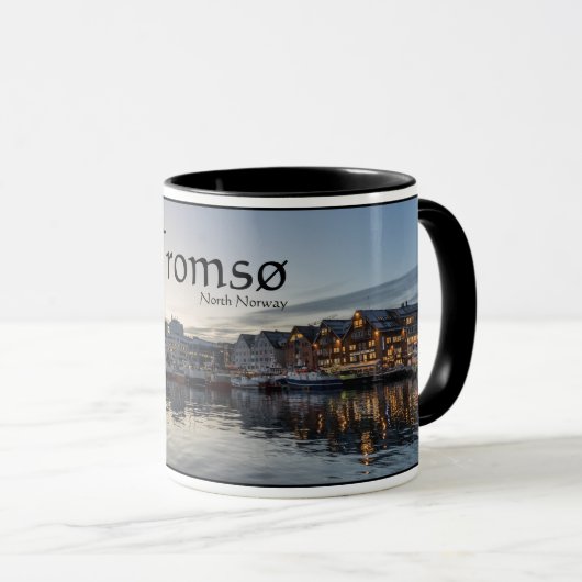 Tromso Norway Souvenir Mok (Voorkant rechts)