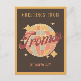 Tromsø Tromso Noorwegen Retro  Briefkaart