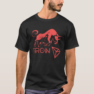 TRON Crypto Miljonair BULLRUN HODL TRX Token naar  T-shirt