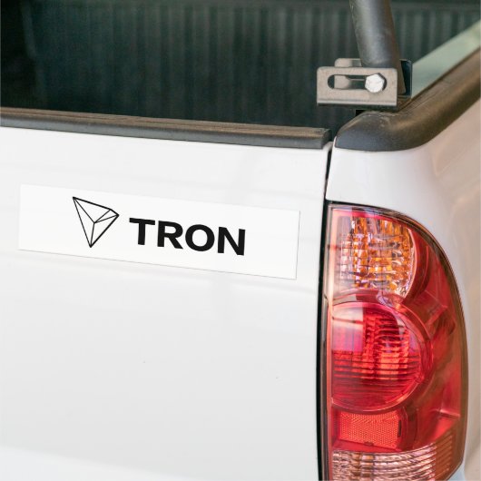 TRON TRX Cryptocurrency Bumperstickers (Op Truck)