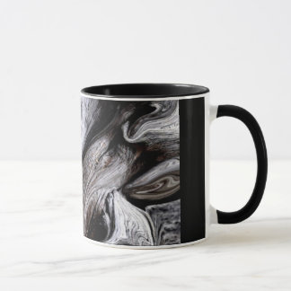 "TRONC d'ARBRE" 11 onces. TASSE DE CAFÉ NOIRE DE