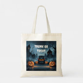 Tronc ou traiter le Sac fourre-tout d'Halloween po (Dos)
