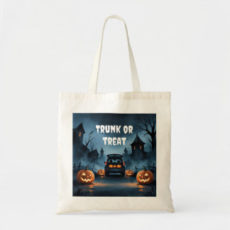 Tronc ou traiter le Sac fourre-tout d'Halloween po