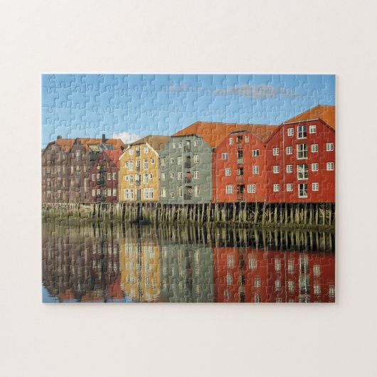 Trondheim Legpuzzel (Horizontaal)