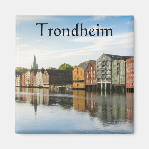 Trondheim Norway Souvenir Magneet