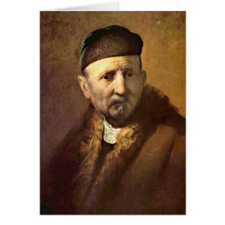 �Tronie� d'un vieil homme par Rembrandt