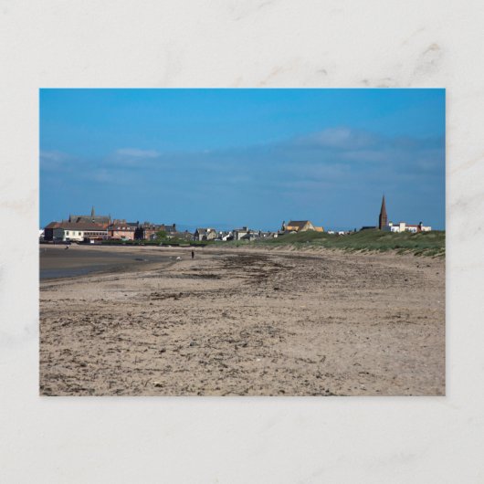 Troon Beach Scotland Briefkaart (Voorkant)