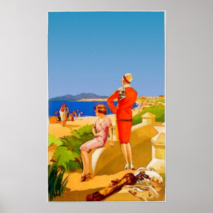 Troon Golf Waterverf Print