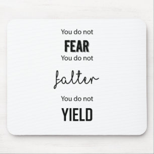 Troon van Glass Aelin Muismat