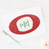 Troon van Sticker van Lies (Envelop)