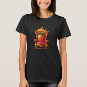 Troonfruit kostuum voor aardbeienliefhebbers t-shirt